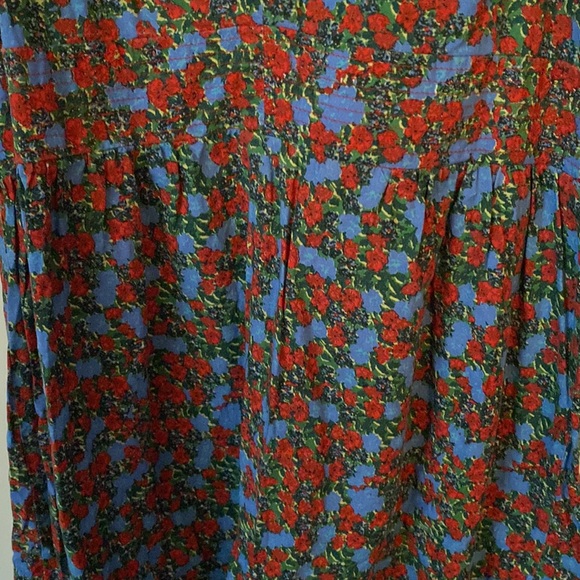 Tigerlily Floral Mini Summer/ Spring Dress AU 14 Rayon Lightweight Pre Owned EC - Picture 3 of 13